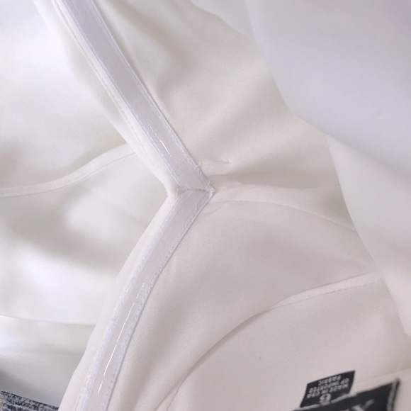 XSCAPE Off the Shoulder Ruffle Hem Crepe Gown Sz. 6 & 8 (NWT) - Picture 4 of 11